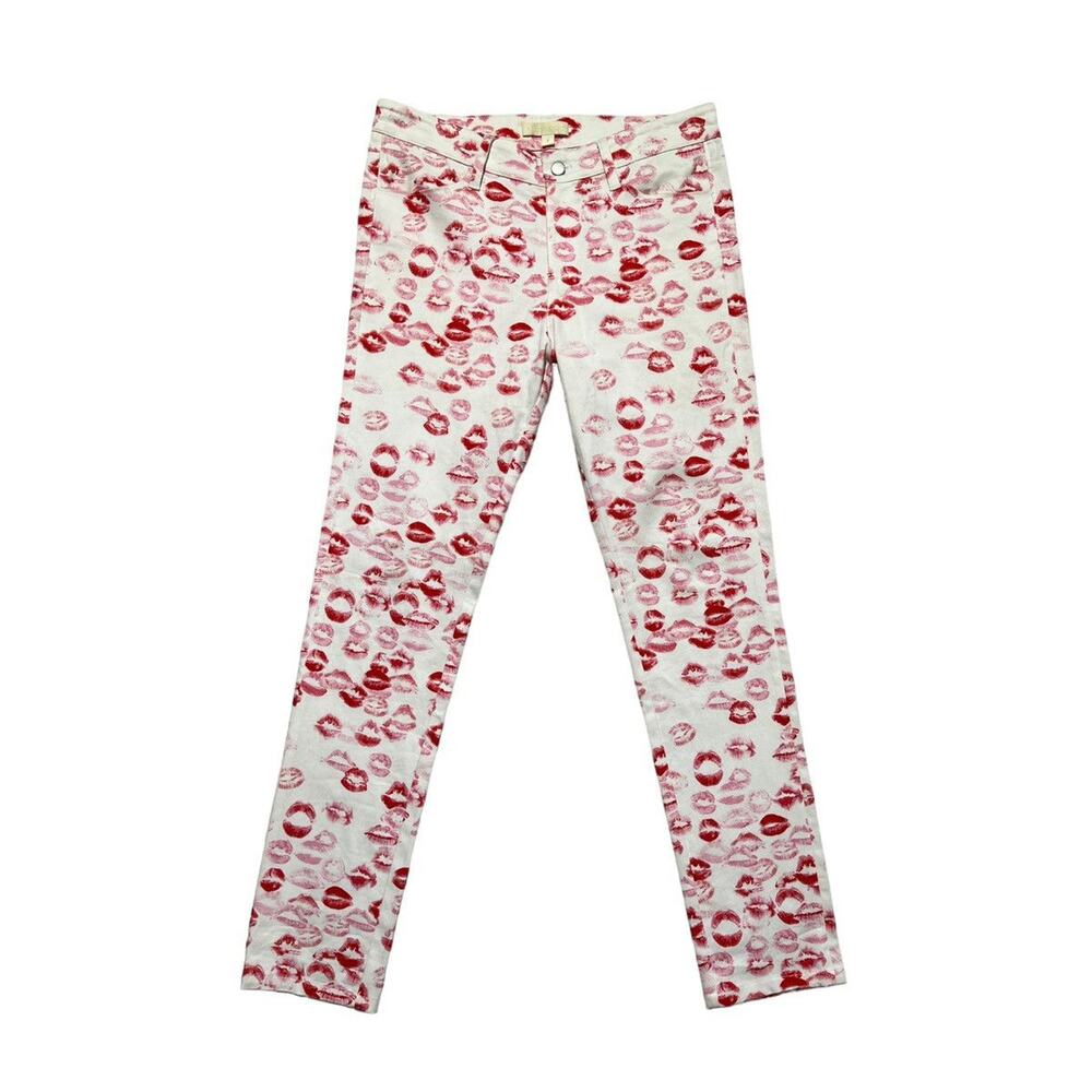 Erin Fetherston Kiss lip print pant